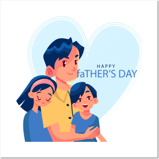 happy father's day Posters and Art